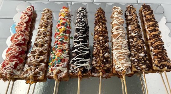 Waffles on the Stick